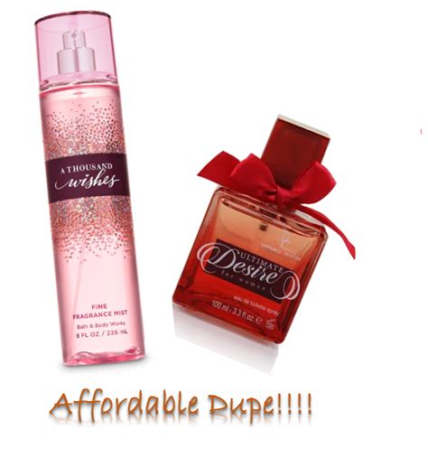 bath and body works body mist perfume dupes